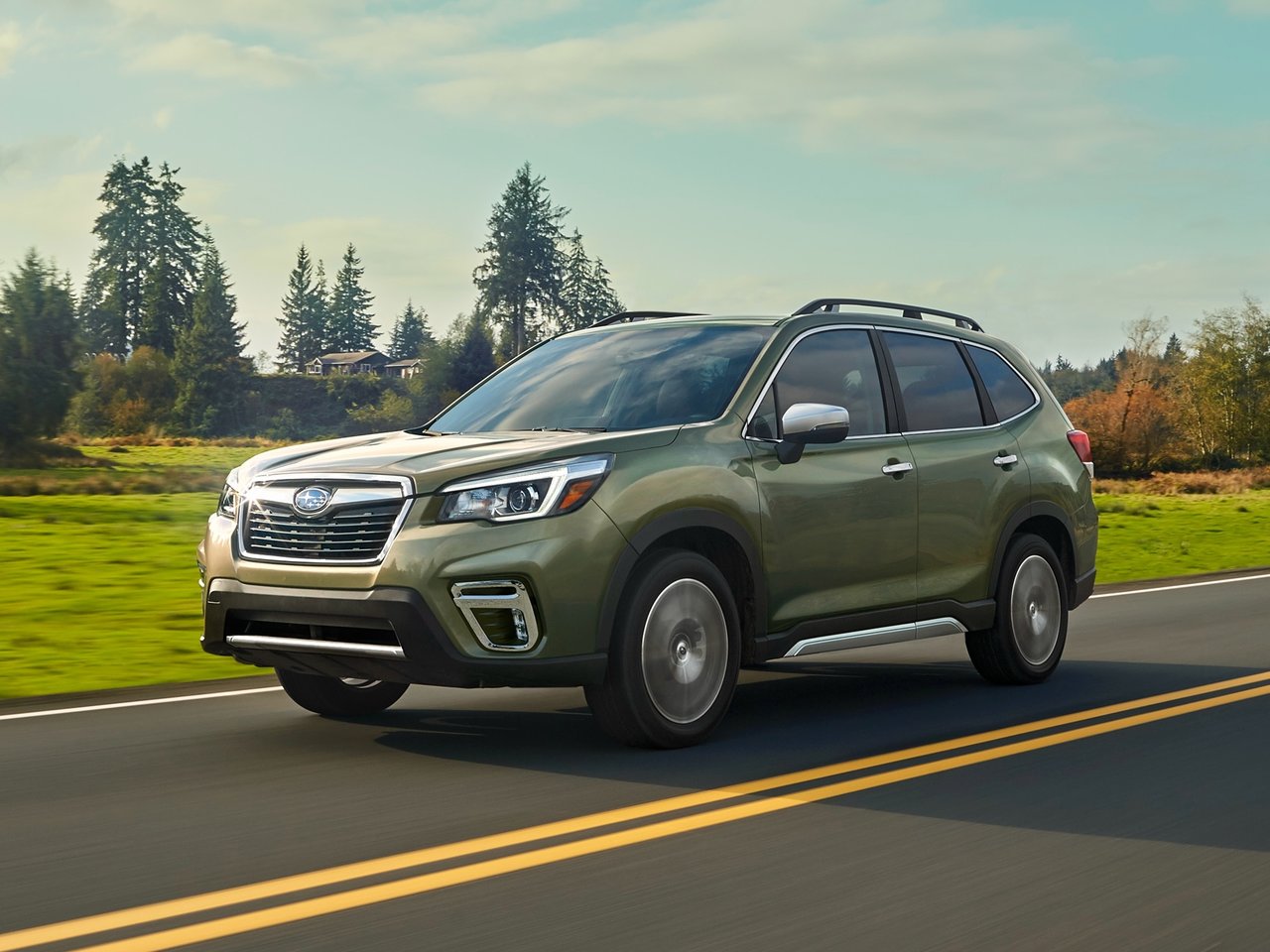 Subaru Forester V (Внедорожник 5 дверей, 2018-2021)