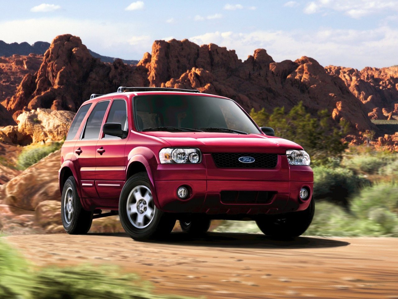 Ford Escape I Рестайлинг (Внедорожник 5 дверей, 2004-2007)