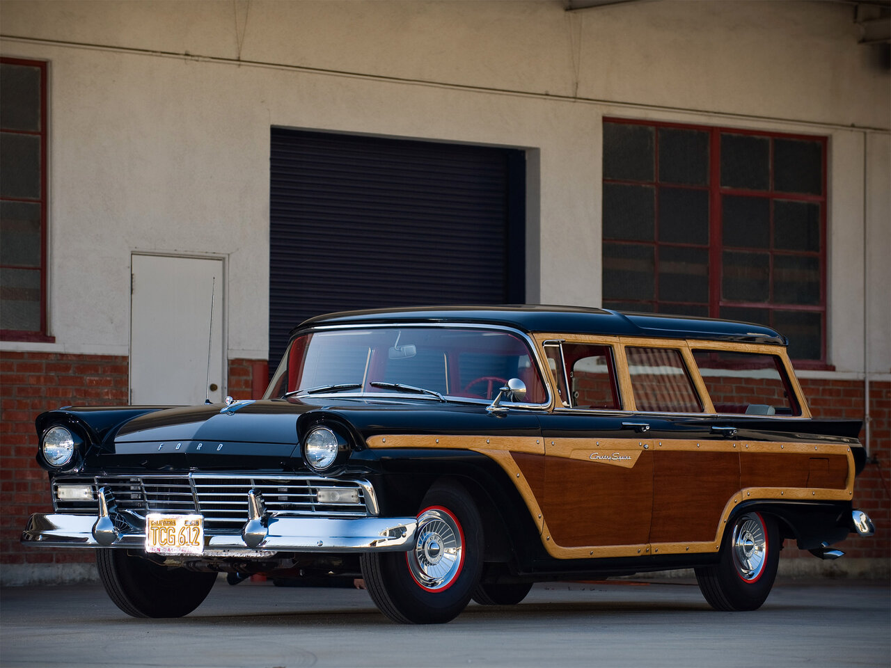 Ford Country Squire IV (5-дверный универсал, 1957-1959)