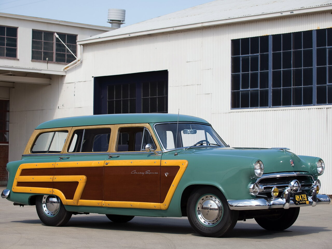 Ford Country Squire II (5-дверный универсал, 1952-1954)