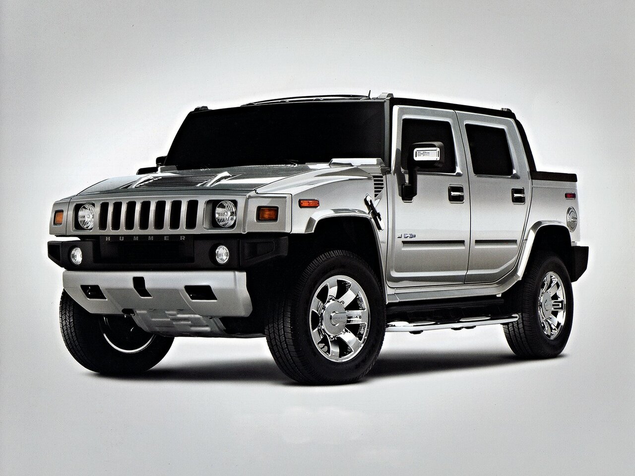 Hummer H2 I Рестайлинг (Пикап Двойная кабина, 2007-2009)