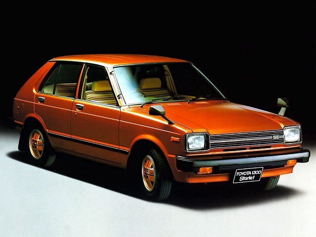 Toyota Starlet II P60 (Хэтчбек 5 дверей, 1978-1984)