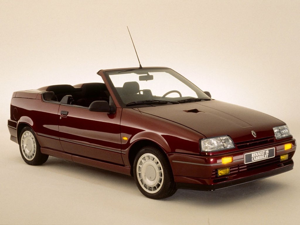 Renault 19 I (Кабриолет, 1988-1992)