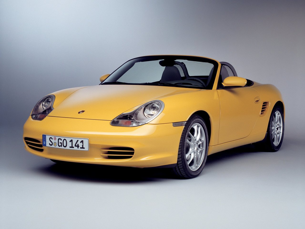 Porsche Boxster I 986 Рестайлинг (Родстер, 2002-2004)