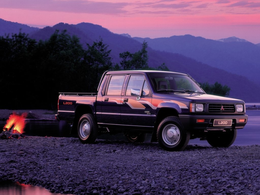 Mitsubishi L200 II (Пикап Двойная кабина, 1986-1996)