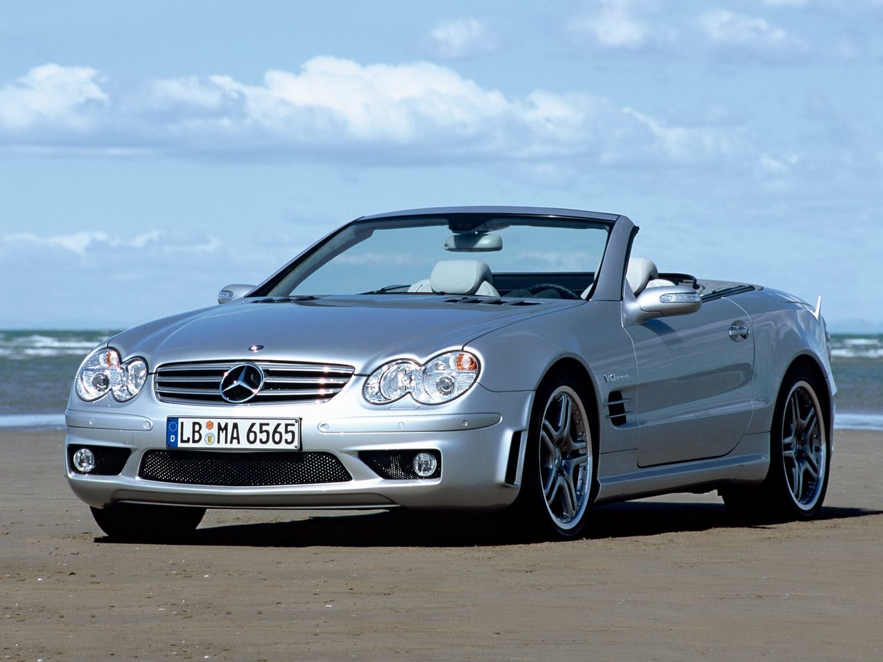 Mercedes-Benz SL-klasse AMG II R230 Рестайлинг (Родстер, 2006-2008)