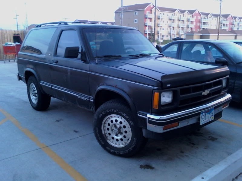 Chevrolet Blazer I Рестайлинг (Внедорожник 3 двери, 1990-1994)