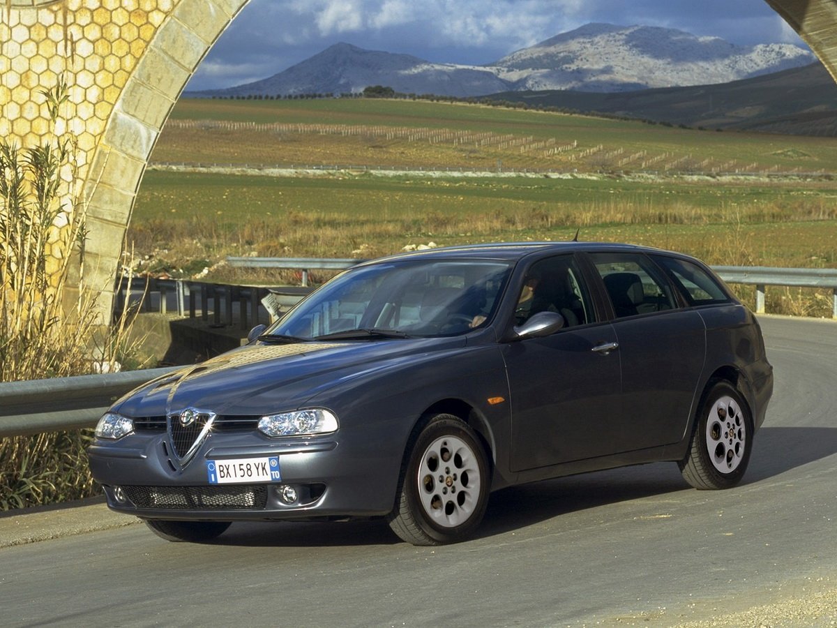 Alfa Romeo 156 I Рестайлинг (5-дверный универсал, 2002-2003)