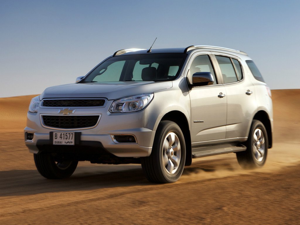 Chevrolet TrailBlazer II (Внедорожник 5 дверей, 2012-н.в.)