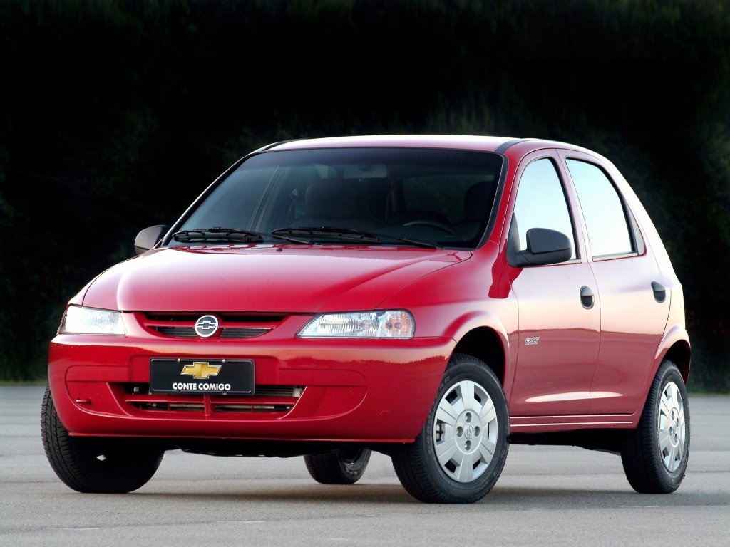 Chevrolet Celta (Хэтчбек 3 двери, 2000-2006)